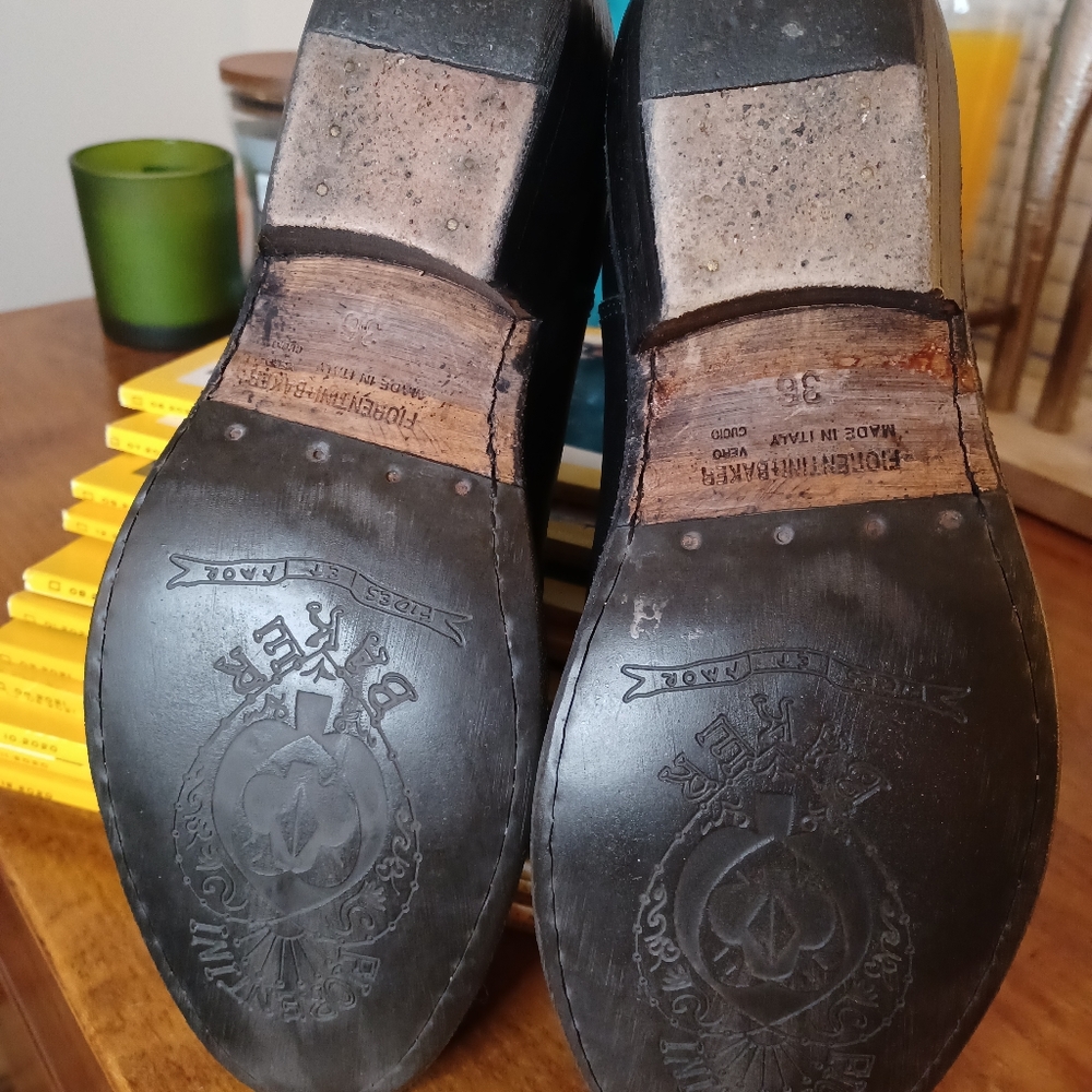 🎯 SOLD! - Florentini & Baker Ankle Boot Booties Size 36 EUR / 5.5 - 6 US EUC!! - Picture 7 of 7